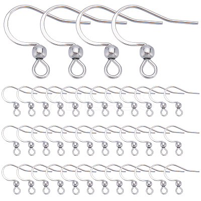 200Pcs 304 Stainless Steel French Earring Hooks STAS-SC0006-36P-1
