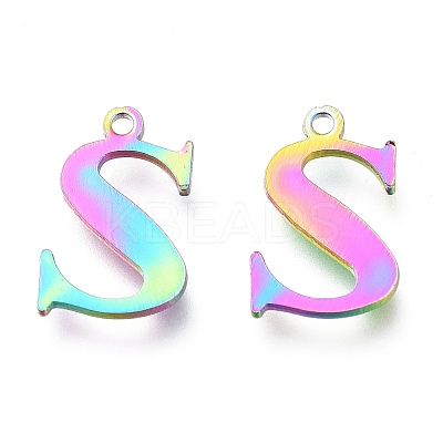 Ion Plating(IP) 304 Stainless Steel Charms STAS-H112-S-M-1