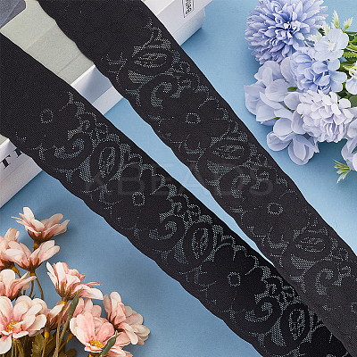6.25M Nylon Elastic Lace Trim OCOR-GF0003-77B-1