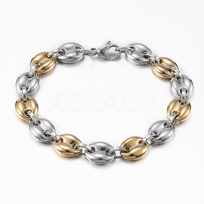 Two Tone 201 Stainless Steel Jewelry Sets SJEW-F157-05GP-1