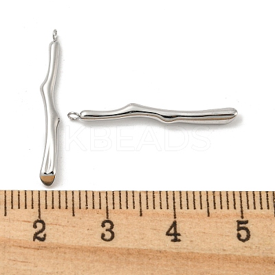 Non-Tarnish 304 Stainless Steel Pendants LS-STAS-L022-211P-1