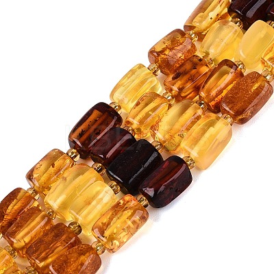 Natural Amber Beads Strands G-N371-23A-01-1
