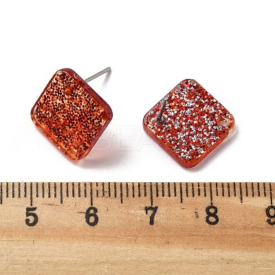 Acrylic Earring Findings OACR-I016-12B-1