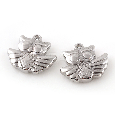 Tarnish Resistant 201 Stainless Steel Pendants X-STAS-Q195-149-1