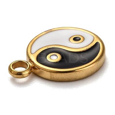 Fashion 304 Stainless Steel Enamel Charms STAS-Z009-10G-1