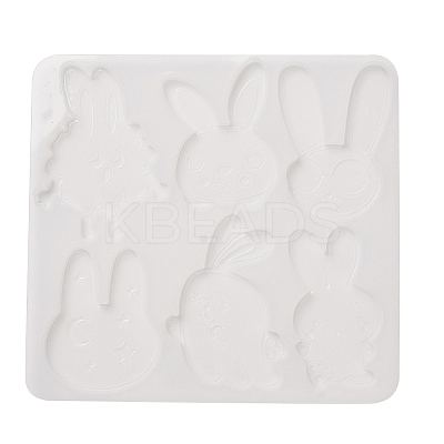 Animal Hair Clips Cabochon Silicone Molds DIY-Q033-03A-1