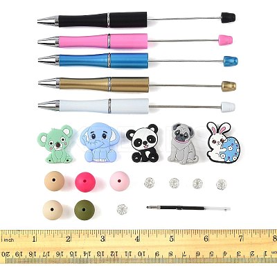 Animal DIY Beadable Pen Making Kits DIY-FS0009-45-1