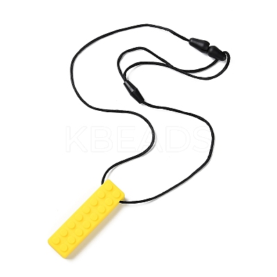 Building Blocks Food Grade Silicone Pendants SIL-Z004-01B-1