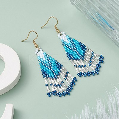 3Pair 304 Stainless Steel Boho Dangle Earrings EJEW-MZ00264-02-1