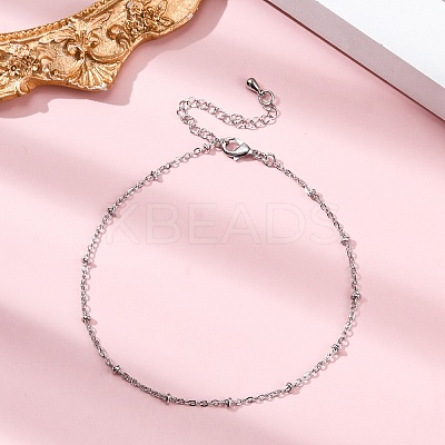 Brass Satellite Chains  Bracelets for Women BJEW-G735-19P-1