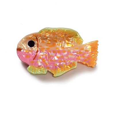 Ocean Theme Acrylic Claw Hair Clips LS-PHAR-P012-B03-1