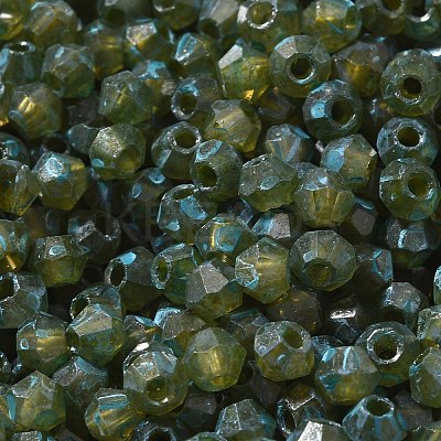 Picasso Baking Paint Glass Seed Beads SEED-A032-02A-20-1
