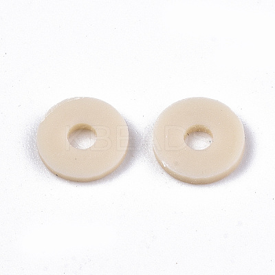 Handmade Polymer Clay Beads LS-CLAY-Q251-4.0mm-106-1