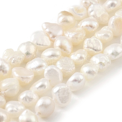 Natural Cultured Freshwater Pearl Beads Strands PEAR-A006-02B-X-1