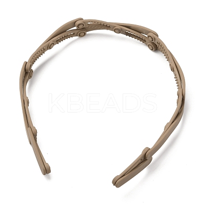 Portable Folding Resin Hairband Telescopic Headband OHAR-M001-01F-1