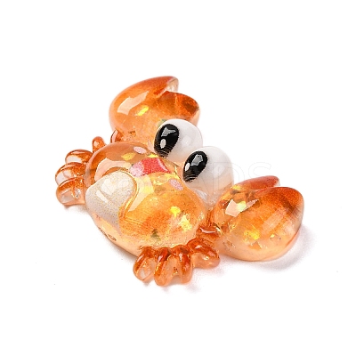 Marine Organism Theme Resin Cabochons RESI-Q010-01A-1