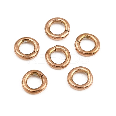 304 Stainless Steel Open Jump Rings SA-CBAF81C-01G-RG-1