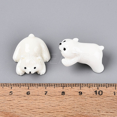 Resin POlar Bear Display Decorations RESI-T026-15M-1