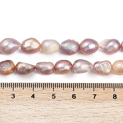 Natural Cultured Freshwater Pearl Beads Strands PEAR-P064-20C-02B-1