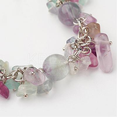 Gemstone Bracelets BJEW-JB02642-1