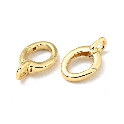 Brass Spring Gate Rings LS-KK-G416-59G-1
