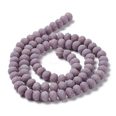 Glass Beads Strands EGLA-A034-P6mm-MD11-1