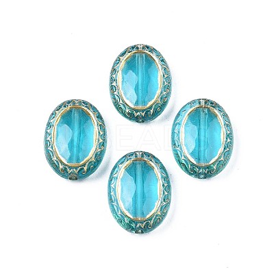 Plating Acrylic Beads X-PACR-N008-021-1
