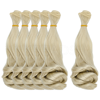 6Pcs Doll Wig Hair DIY-ME0001-59A-1