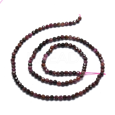 Natural Ruby Beads Strands G-E576-63B-1