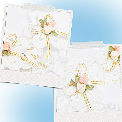 1 Yard Embroidery Flower Polyester Lace Trim OCOR-GF0002-55-1