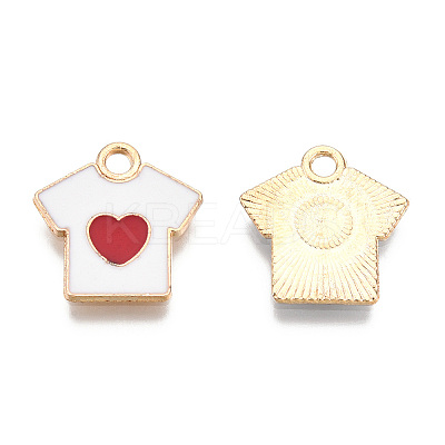 Alloy Enamel Pendants X-ENAM-S121-088-1