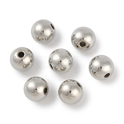 CCB Plastic Round Beads X1-ALUM-U001-08C-04-1