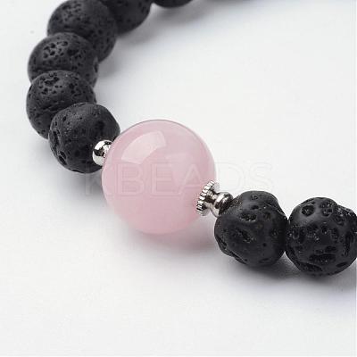 Alloy Charm Bracelets BJEW-JB02674-02-1