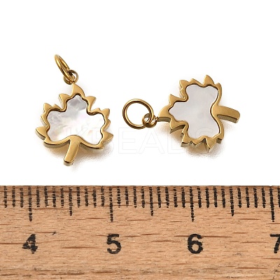 Ion Plating(IP) 304 Stainless Steel Charms STAS-Q335-05G-1