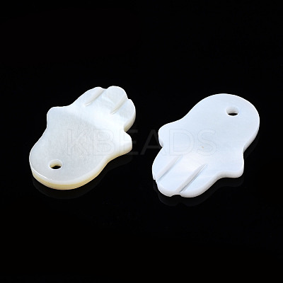 Freshwater Shell Pendants SHEL-S266-24B-1