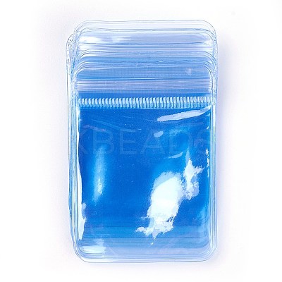 Rectangle PVC Resealable Packaging Bags OPP-R005-4x6-1