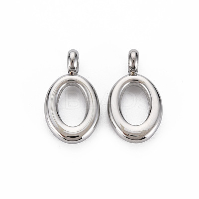 Non-Tarnish 304 Stainless Steel Pendants STAS-N097-110P-NR-1