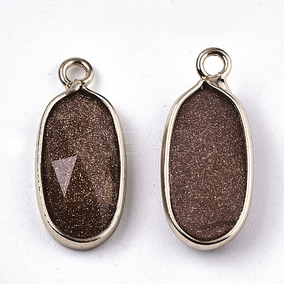 Synthetic Goldstone Pendants G-N326-45C-1