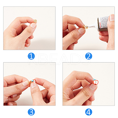 90Pcs 3 Colors 304 Stainless Steel Stud Earring Findings STAS-UN0022-51-1