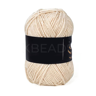 4-Ply Milk Acrylic Fiber Yarn for Tufting Gun Rugs PW-WG79AB6-11-1-1