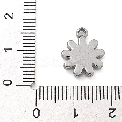 Anti-Tarnish 304 Stainless Steel Charms LS-STAS-M084-01A-P-1
