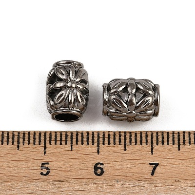 Tibetan Style Alloy Beads PALLOY-ZX001-37B-1