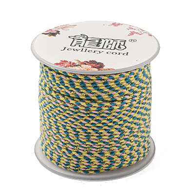 4-Ply Polycotton Cord with Metallic Thread OCOR-Z003-C22-1