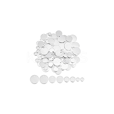 220Pcs 4 Style 304 Stainless Steel Charms STAS-DC0012-50-1