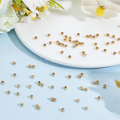 500Pcs Brass Beads KK-ME0001-72-1