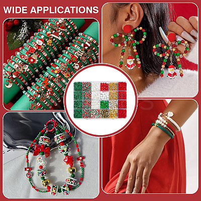 Christmas Theme DIY Jewelry Making Findings Kits DIY-PH0032-75-1