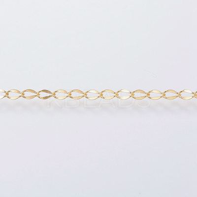 Ion Plating(IP) Handmade 304 Stainless Steel Chains STAS-G038-18G-1