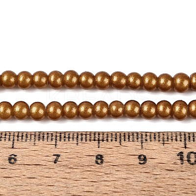 Baking Paint Glass Pearl Beads Strands DGLA-ZX001-05A-17-1
