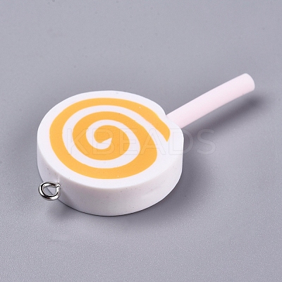 Handmade Polymer Clay Pendants LS-CLAY-L002-A02-1