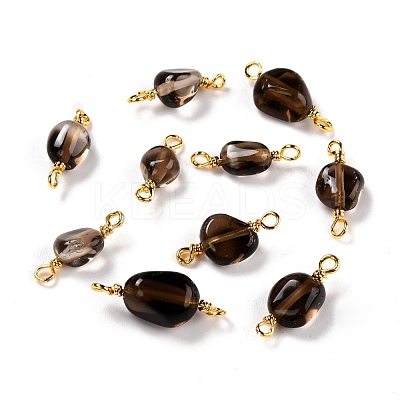 Natural Mixed Gemstone Links Connectors G-K316-02-RS-1